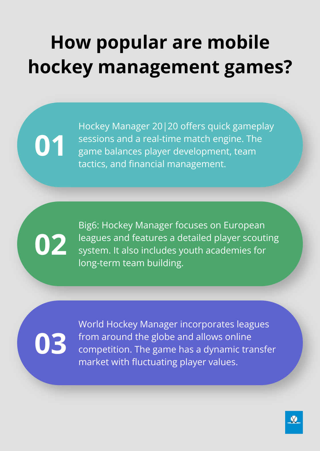 Infographic: How popular are mobile hockey management games?