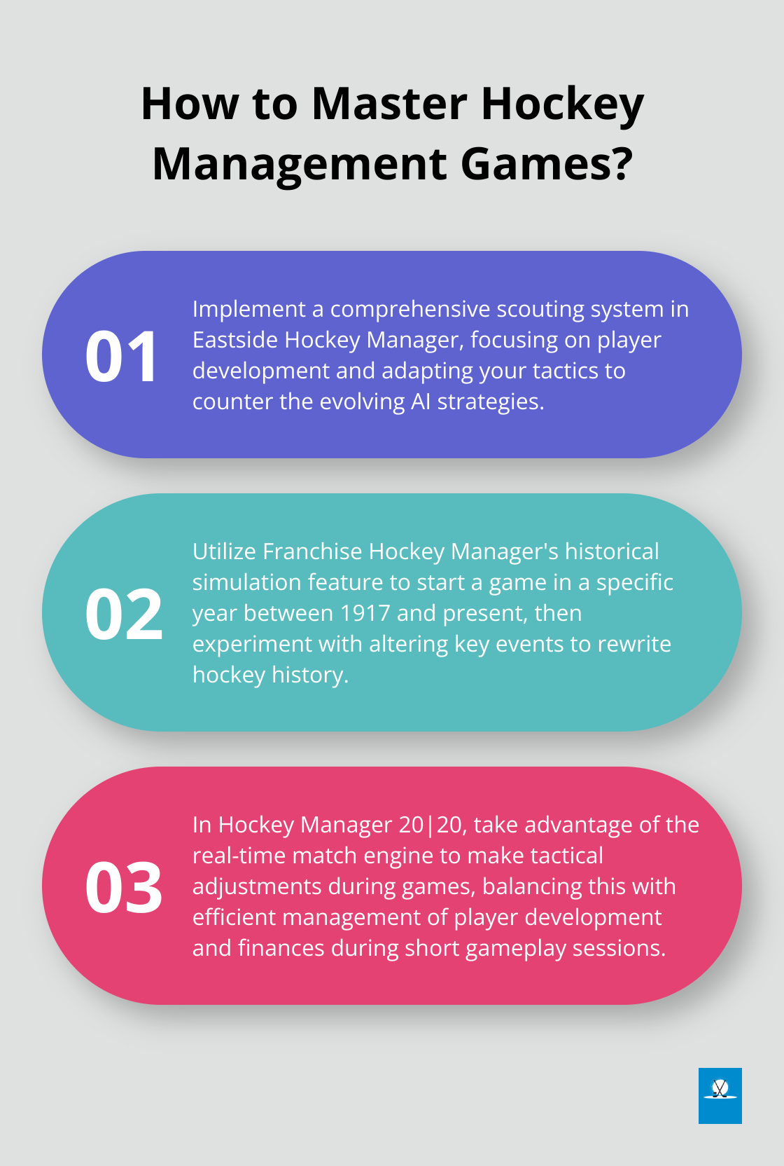 Infographic: How to Master Hockey Management Games?