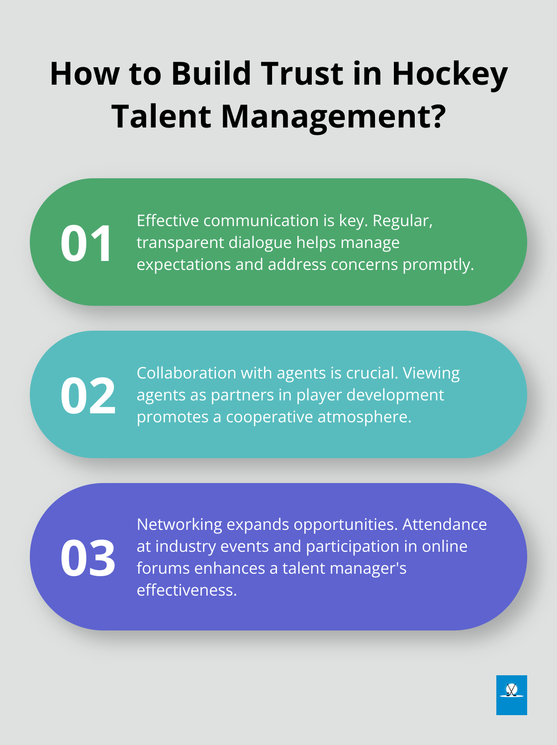 Infographic: How to Build Trust in Hockey Talent Management?