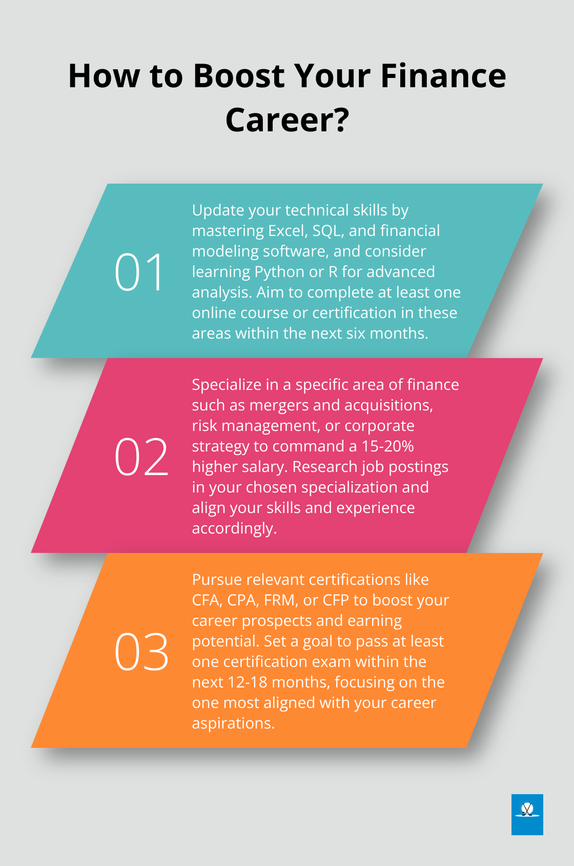 Infographic: How to Boost Your Finance Career? - finance analyst career