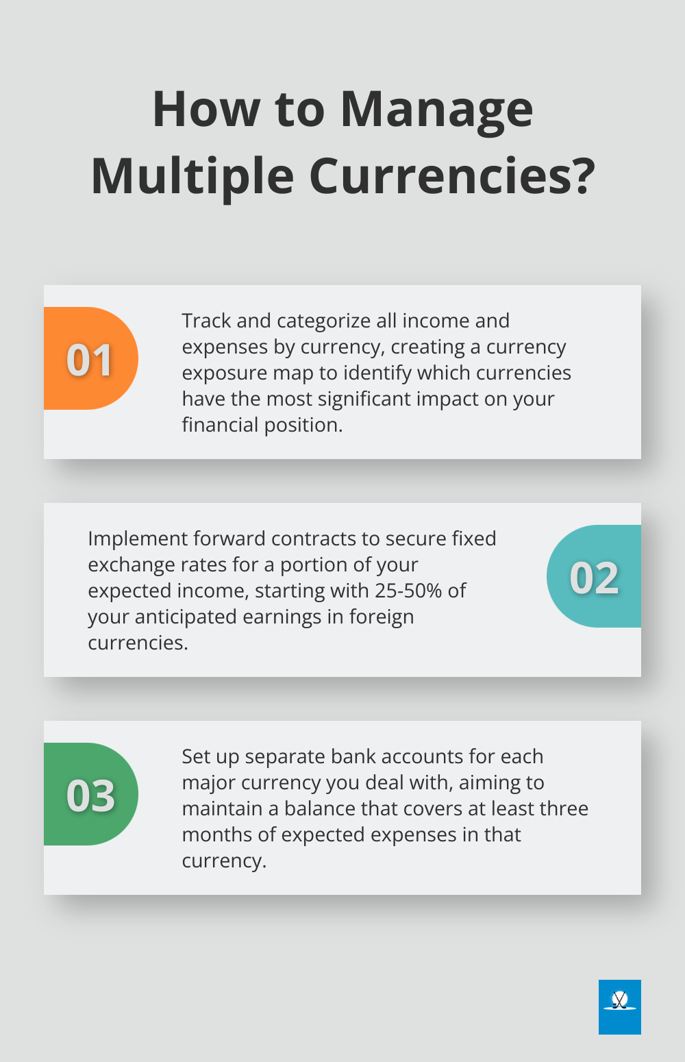 Infographic: How to Manage Multiple Currencies?