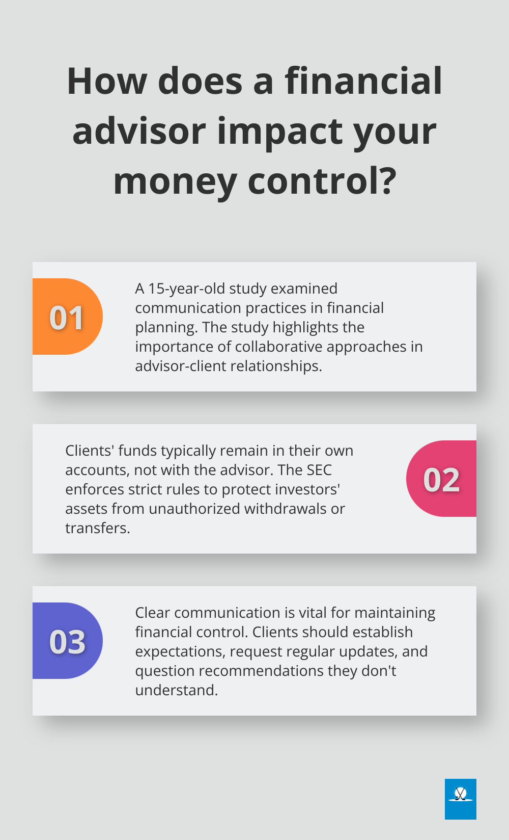 Infographic: How does a financial advisor impact your money control? - does a financial advisor control your money