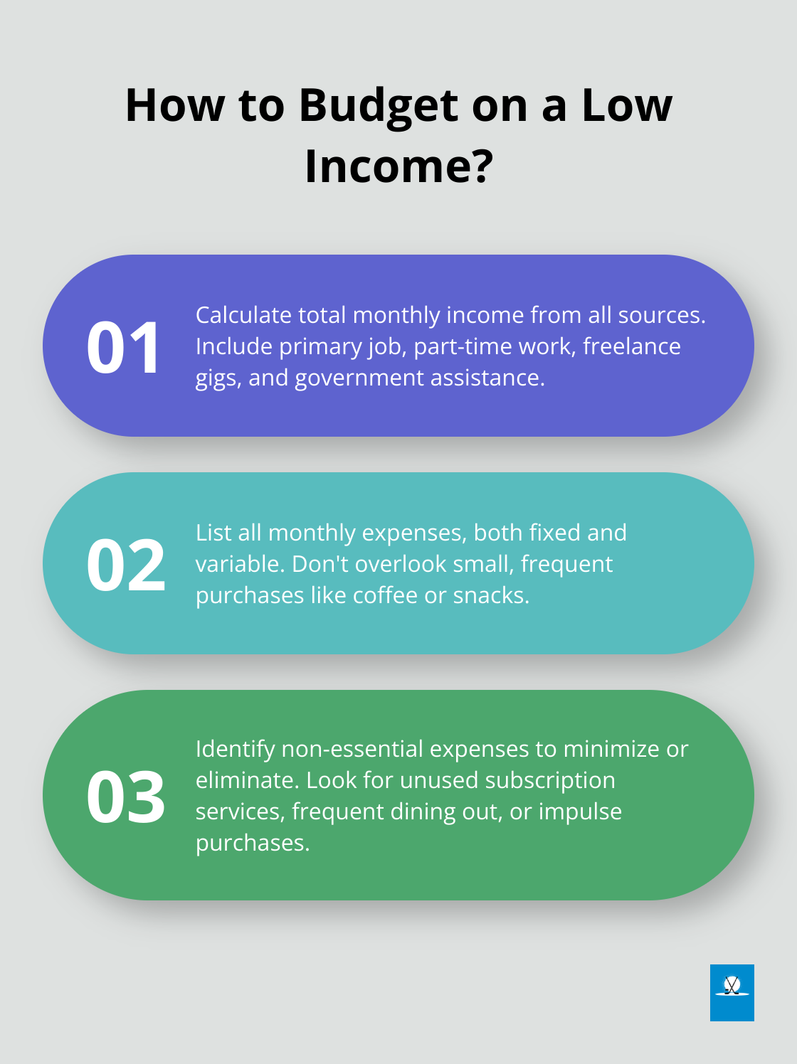 Infographic: How to Budget on a Low Income?